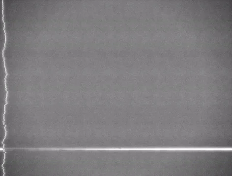 Damaged TV Monochromatic Static Background Loop Stock Footage 47682029