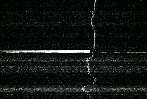 Damaged TV Static Distortion Background Loop Stock Footage 22419088