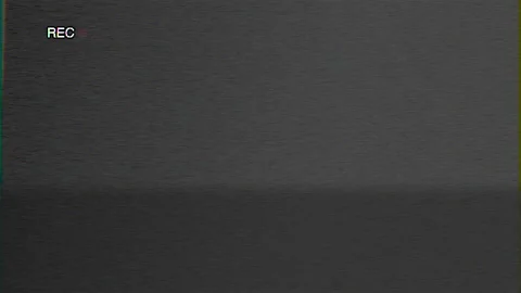 Damaged VHS Tracking Error Overlay Stock Footage 337032316