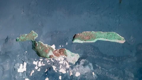 Damaged wall Video stock 282239877