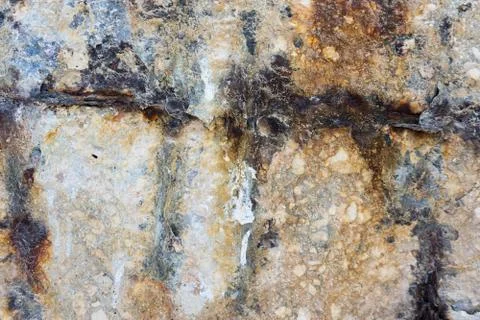 Damaged wall Stock Photos