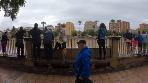 Damages and sequels of the floods due to the cold drop in Murcia, Spain. 2019 Stock Footage 115898541