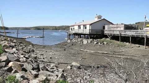 Damariscotta, Maine 스톡 동영상 11128913