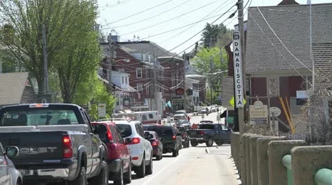 Damariscotta, Maine 스톡 동영상 11128951