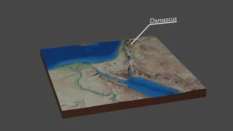 Damascus callout Stock Footage 343004643