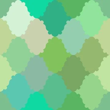 Damascus wallpaper. Geometric patchwork tile. Vector 스톡 일러스트