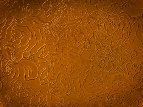 Damask abstract floral pattern. Stock Photos
