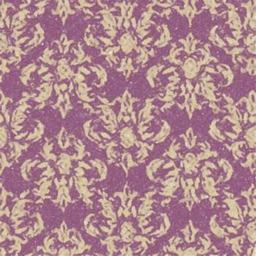 Damask Background Gray on Lavender Stock Illustration