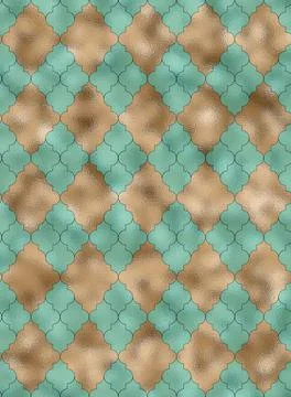 Damask beautiful background Stock Illustration