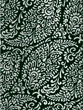 Damask design luxury vector seamless pattern flowery gold Stock Illustration
