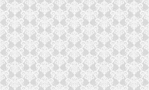 Damask Fabric textile seamless pattern backgground Luxury decorative Orname.. Stock Illustration