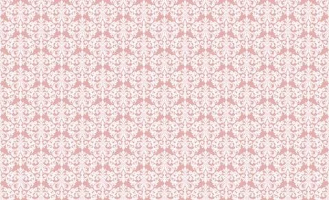 Damask Fabric textile seamless pattern backgground Luxury decorative Orname.. Stock Illustration