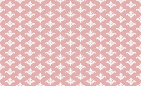 Damask Fabric textile seamless pattern backgground Luxury decorative Orname.. Stock Illustration