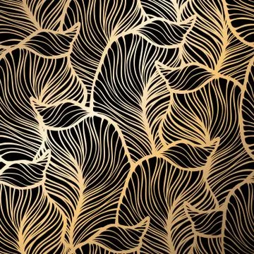 Damask floral pattern. Royal wallpaper Stock Illustration