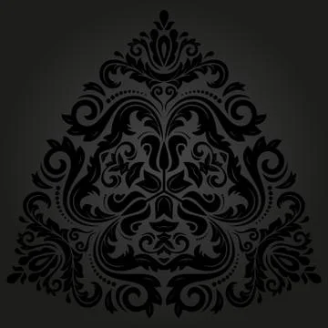 Damask  Orient Pattern Illustrazione stock