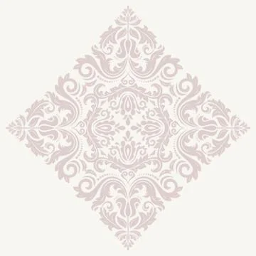 Damask  Orient Pattern Stockillustratie