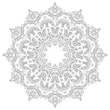 Damask  Orient Pattern Stock Illustration