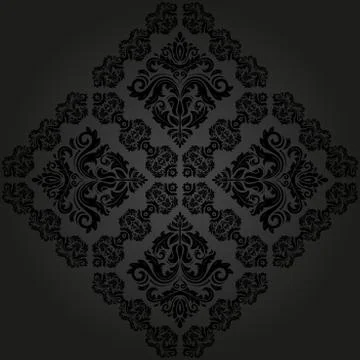 Damask  Orient Pattern Illustrazione stock