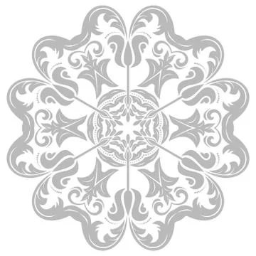 Damask  Orient Pattern Illustrazione stock