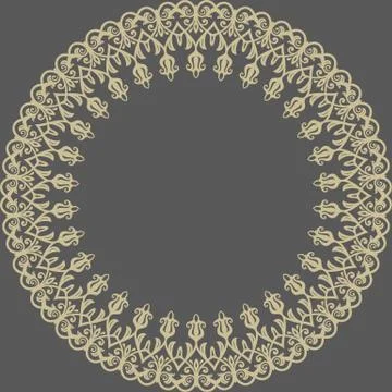 Damask  Orient Pattern Illustrazione stock