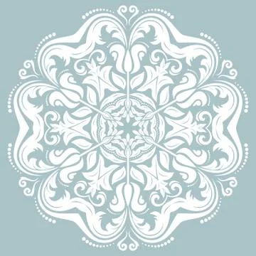 Damask  Orient Pattern Illustrazione stock