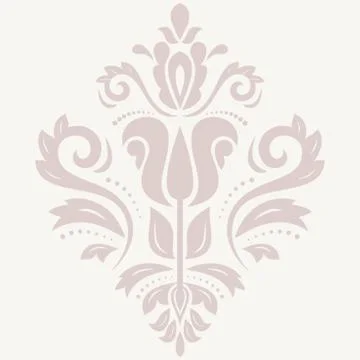 Damask  Orient Pattern Stockillustratie