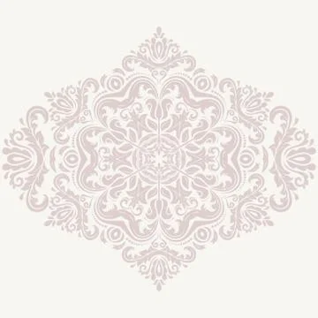 Damask  Orient Pattern Stockillustratie