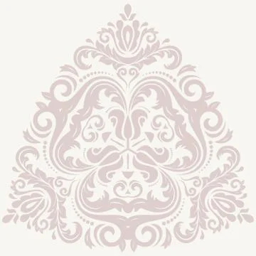 Damask  Orient Pattern Illustrazione stock