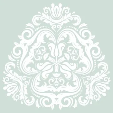 Damask  Orient Pattern Stock Illustration