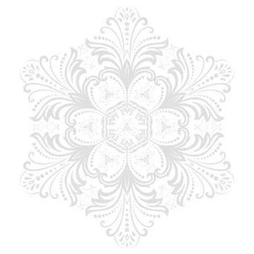 Damask  Orient Pattern Stock Illustration