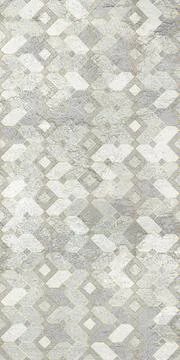 Damask patchwork pattern geometric floral ornaments Vintage tile digital design Stock Illustration