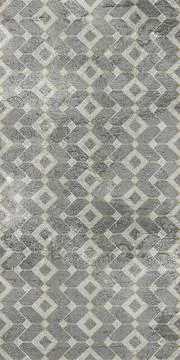 Damask patchwork pattern geometric floral ornaments Vintage tile digital design Illustrazione stock