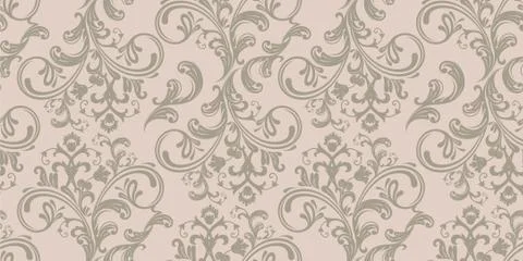 Damask pattern 스톡 일러스트