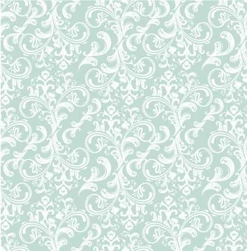 Damask pattern Stock Illustration