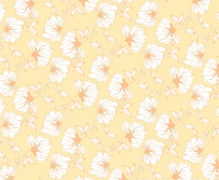 Damask pattern Stock Illustration