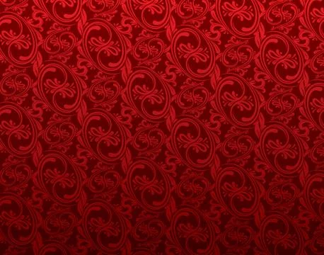 Damask pattern Illustrazione stock