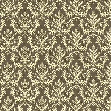 Damask Pattern Stock Illustration
