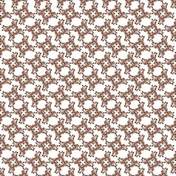 Damask pattern Stock Illustration