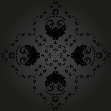 Damask  Pattern. Orient Background 스톡 일러스트