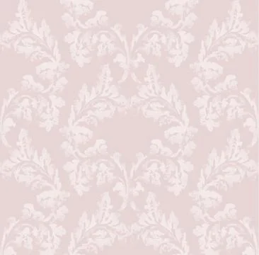 Damask pattern ornament decor Vector. Baroque fabric texture illustration des イラスト素材