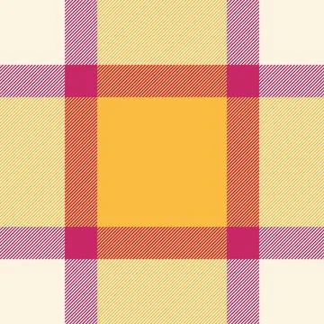 Damask pattern plaid vector, stitch background check seamless. Native fabri.. Stock Illustration
