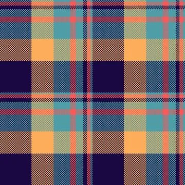 Damask pattern textile background, hanukkah texture tartan plaid. Template .. Stock Illustration