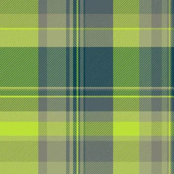 Damask plaid pattern fabric, abstract seamless check textile. Order texture.. Stock Illustration