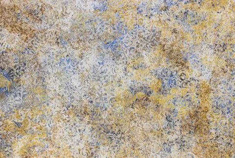 Damask seamless pattern background with aged eastern ethnic mosaic texture Foto stock