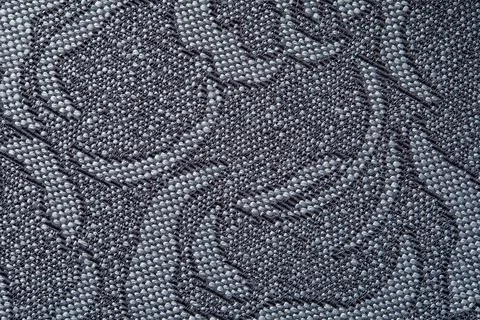 Damask seamless pattern background in gray. Classical luxury fashioned damascus Foto stock