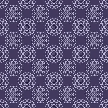 Damask seamless pattern for design vector Illustration. Stock Illustration