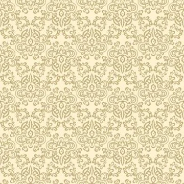Damask seamless pattern Stock Illustration