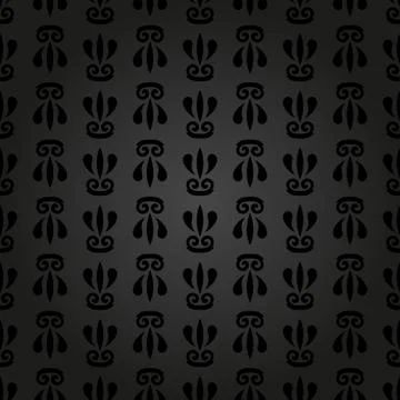 Damask Seamless  Pattern. Orient Background Stock Illustration