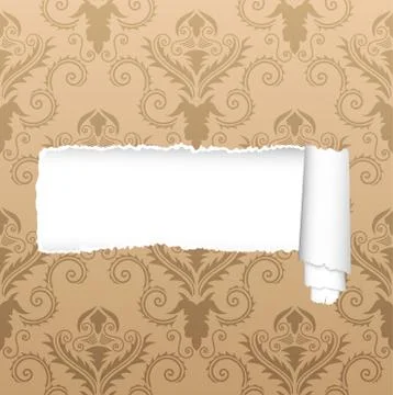 Damask seamless vector pattern 스톡 일러스트