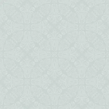 Damask Seamless Vector Pattern Stock Illustration